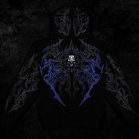Deathwing Oversized Zip-up Hoodie [DUSK]