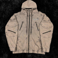 Mercenary Tactical Oversized Full-Zip Hoodie [BONESAW]