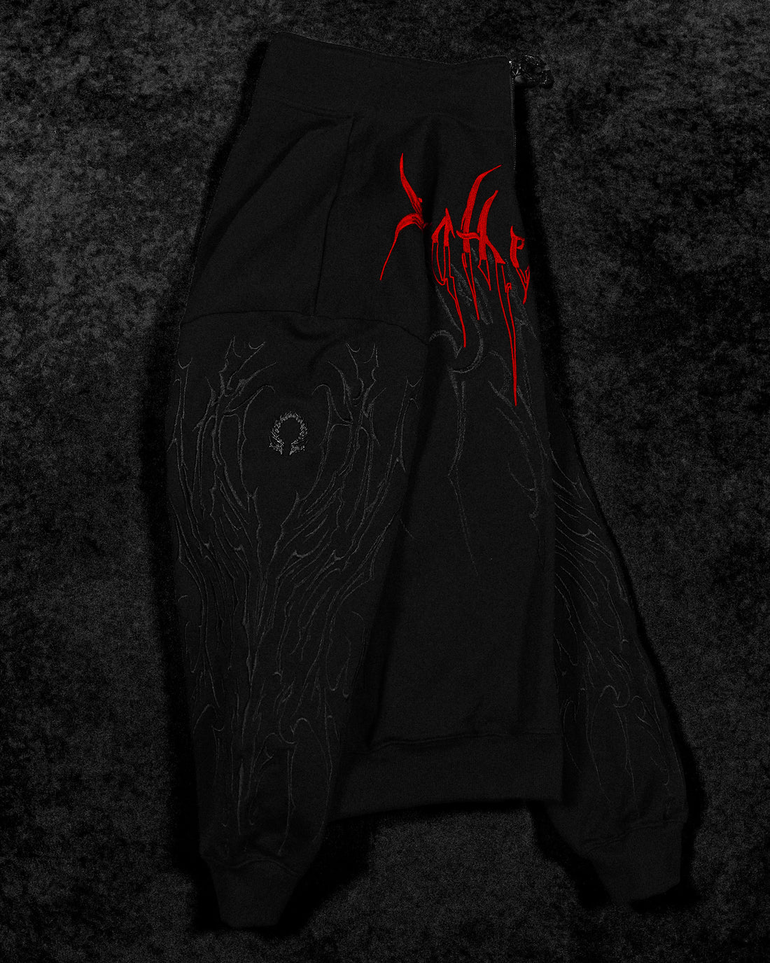 Obsidian Oversized Zip-up Jacket [NIGHTMARE]