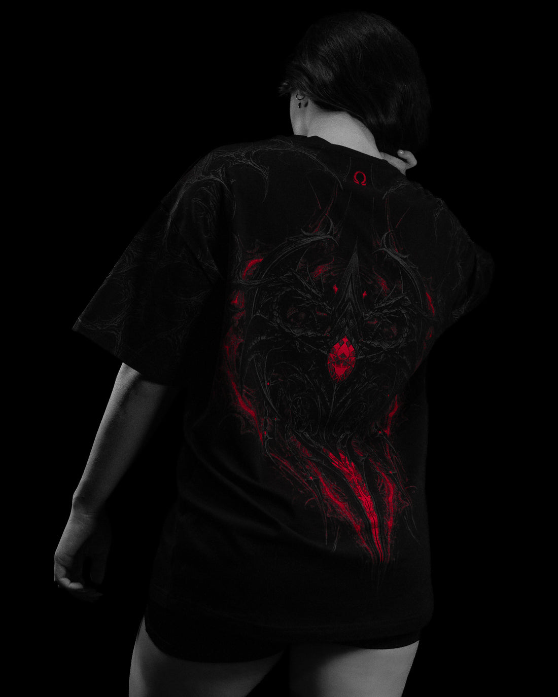 Women's Aetherite Oversized Lightweight Tee [NIGHTMARE]
