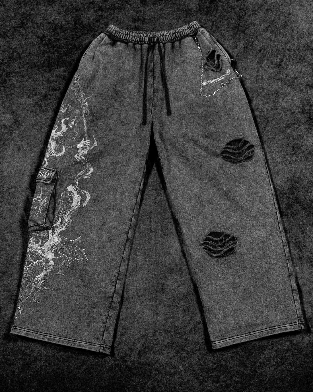 Deathwish Luxury Tarnished Uncuffed Cargos [VINTAGE]