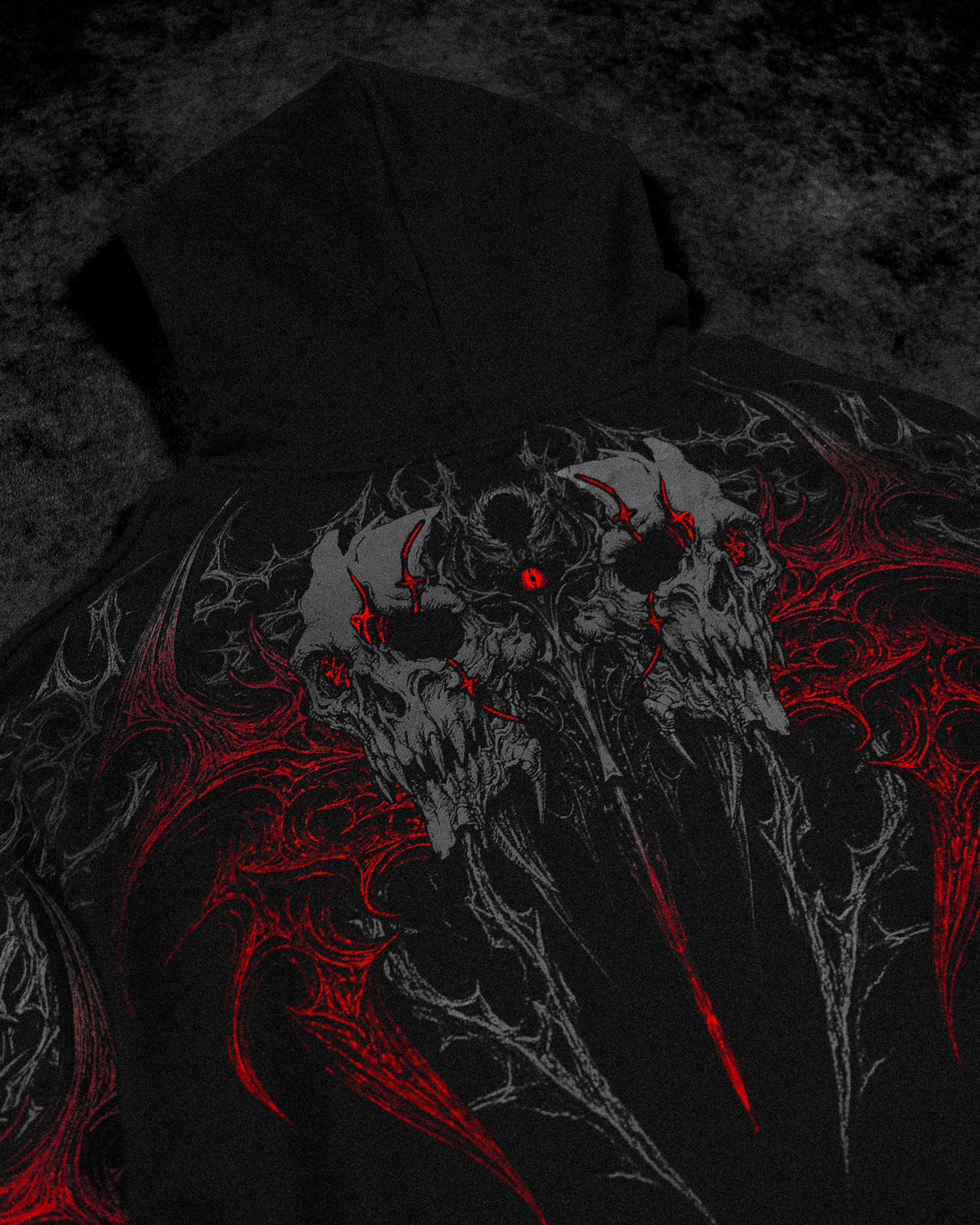 Eclipse Oversized Pullover Hoodie [NIGHTMARE]
