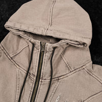 Mercenary Tactical Oversized Full-Zip Hoodie [BONESAW]
