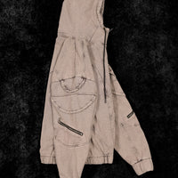 Mercenary Tactical Oversized Full-Zip Hoodie [BONESAW]