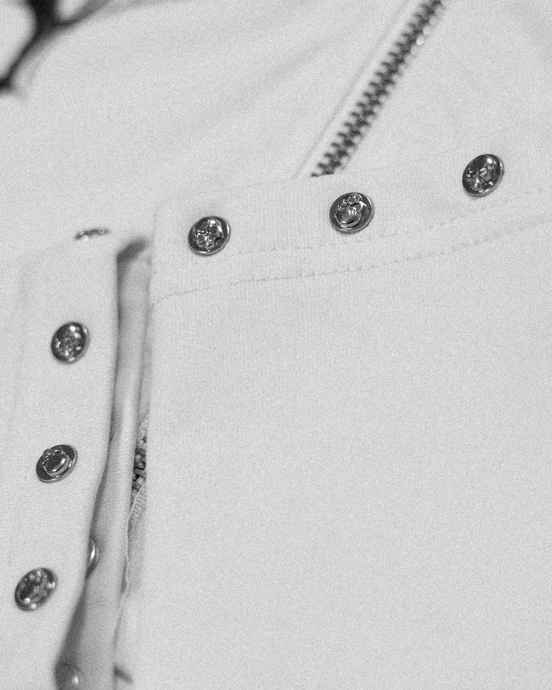 Infernal Faux Fur Lined Zip-Up [DIVINE WHITE]