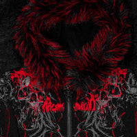 Infernal Faux Fur Lined Zip-Up [NIGHTMARE]