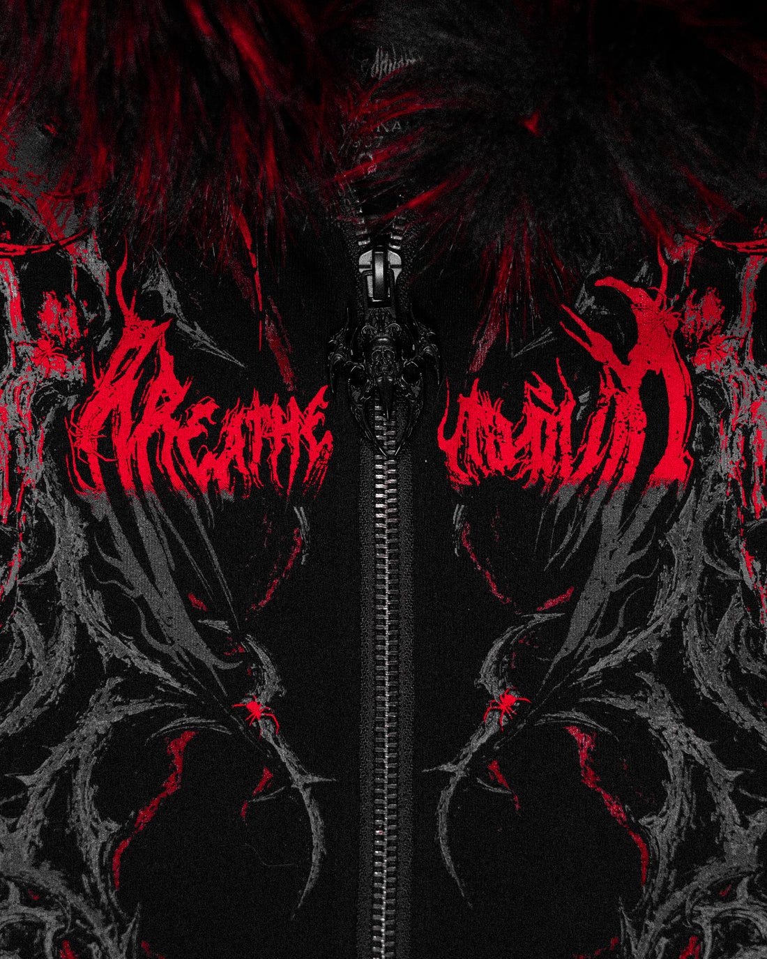 Infernal Faux Fur Lined Zip-Up [NIGHTMARE]