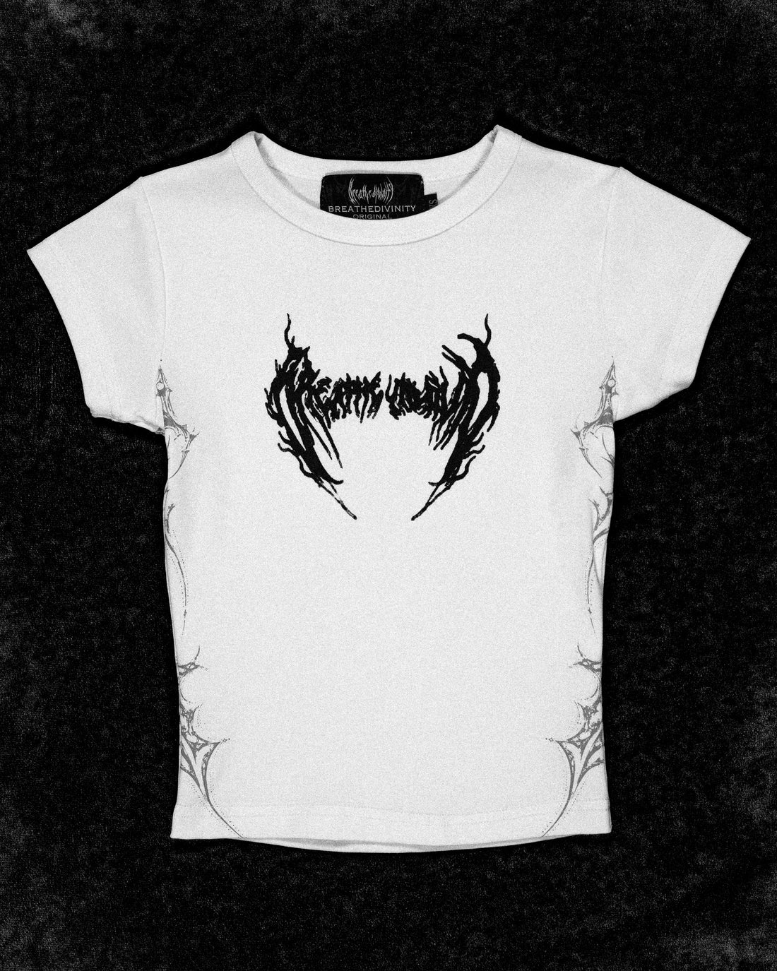 Covenant Fitted Baby Tee [DIVINE WHITE]