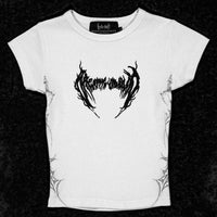Covenant Fitted Baby Tee [DIVINE WHITE]