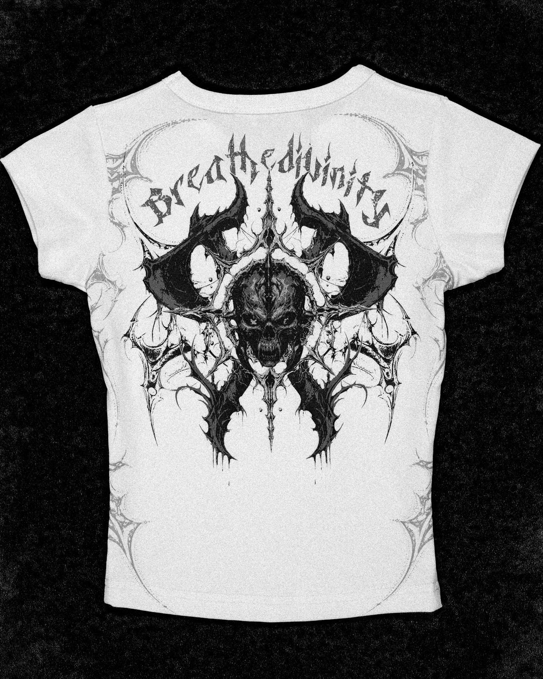 Covenant Fitted Baby Tee [DIVINE WHITE]