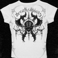 Covenant Fitted Baby Tee [DIVINE WHITE]