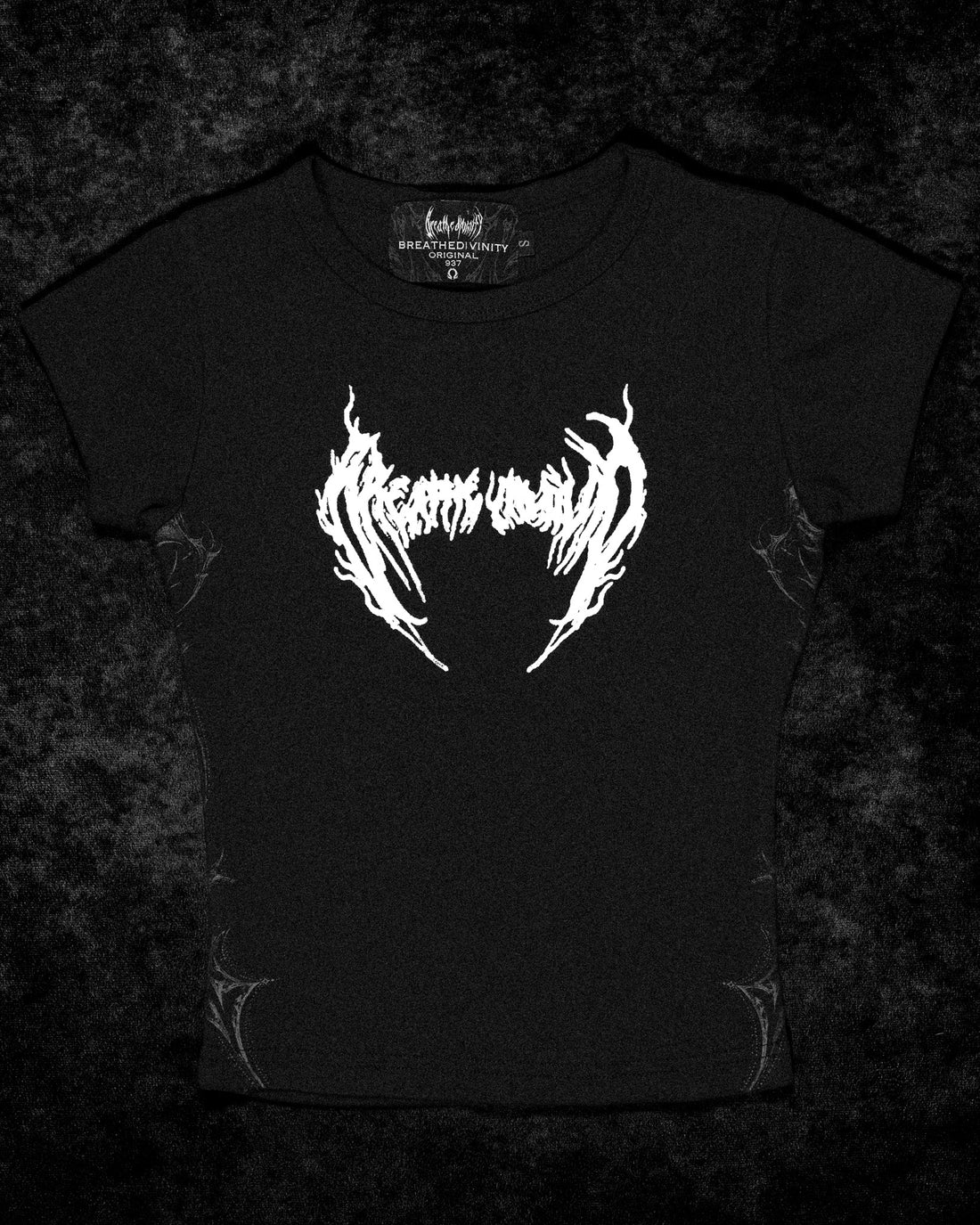 Covenant Fitted Baby Tee [VOID BLACK]