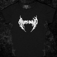 Covenant Fitted Baby Tee [VOID BLACK]