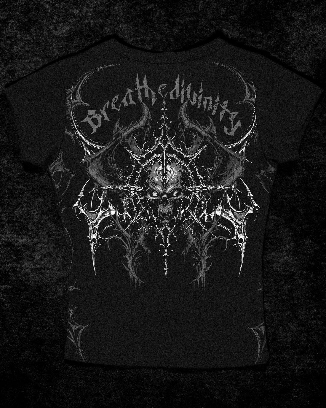 Covenant Fitted Baby Tee [VOID BLACK]