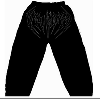 Banana Shape Uncuffed luxury sweatpants [VOID BLACK] MEN'S BF COLL 2025