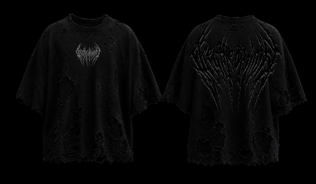 Men's Tarnished Oversized T-shirt [GHOST] [MEN'S AUG COLL 2026]