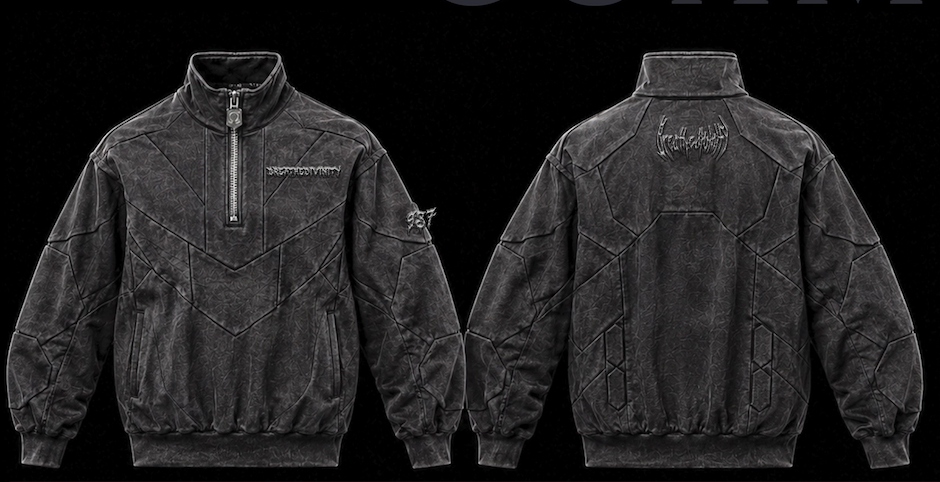 Tactical Quarter zip Crew neck [GUN METAL] [MENS AUG COLL 2026]