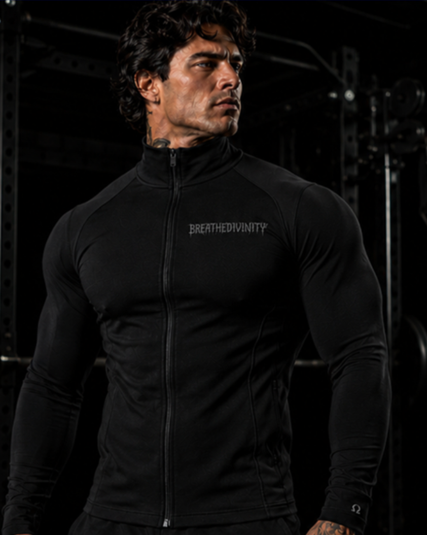 Void Tech™ Full-Zip Longsleeve Compression [DARKNESS] [MENS AUG COLL 2026]