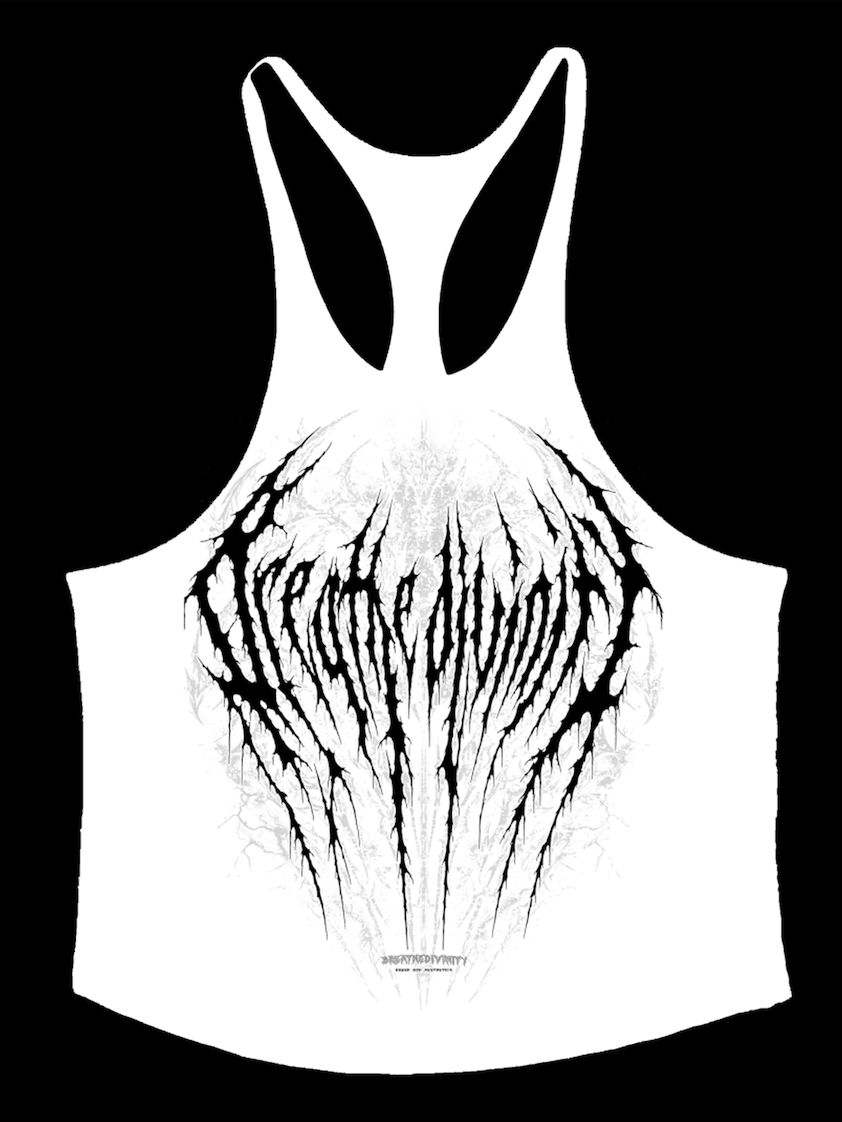 Men's Bodybuilding Stringer [DIVINE WHITE] [MEN'S AUG COLL 2026]