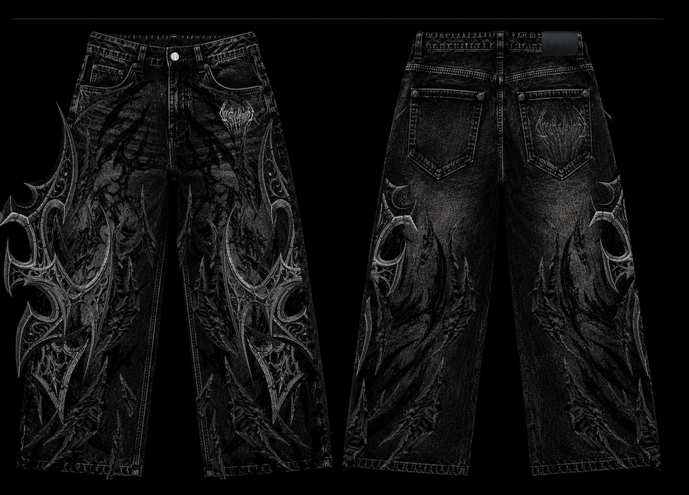 Soul Decay Oversized Denim Jeans [ALLOY WASHED] [MENS AUG COLL 2026]