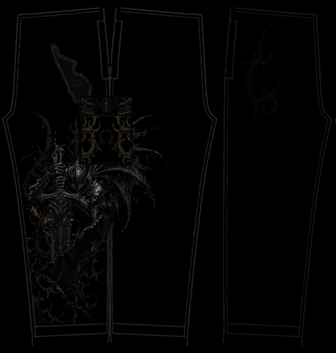 Mens Oversized Banana Cargos [WITHER] [MEN'S AUG COLL 2026]