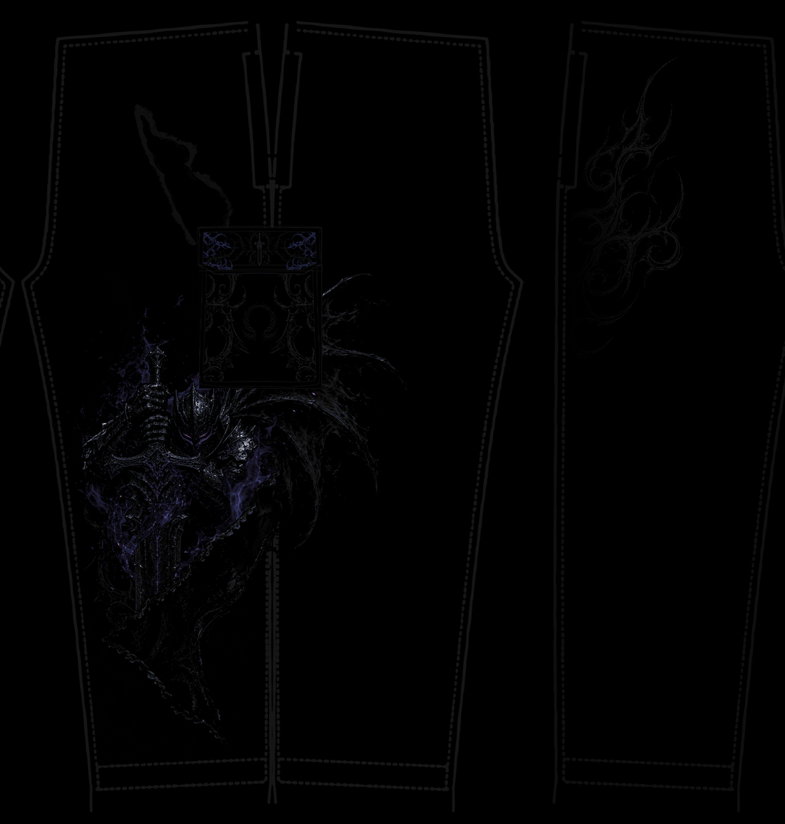 Mens Oversized Banana Cargos [REVENANT] [MEN'S AUG COLL 2026]