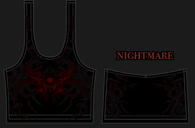 Women's Halter Top [NIGHTMARE] [WOMENS AUGUST COLL 2026]