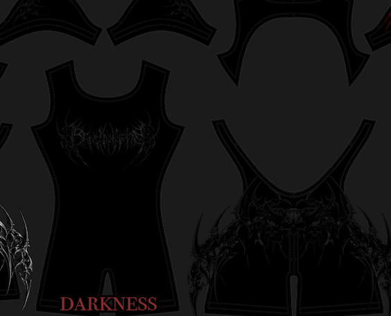 Women's Void Tech™ Open Back Bodysuit [DARKNESS] [WOMENS AUGUST COLL 2026]