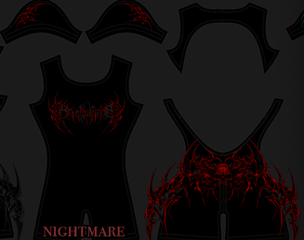 Women's Void Tech™ Open Back Bodysuit [NIGHTMARE] [WOMENS AUGUST COLL 2026]