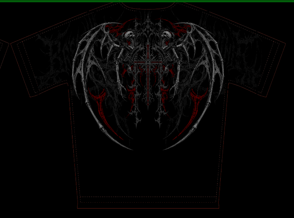 Men's Oversized T-shirt [NIGHTMARE] [MEN'S SEPT COLL 2026]