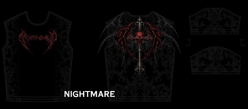 Women's Oversized Tee [NIGHTMARE] [WOMENS SEPT 2026 COLL]