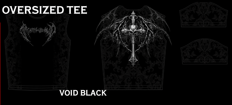Women's Oversized Tee [VOID BLACK] [WOMENS SEPT 2026 COLL]