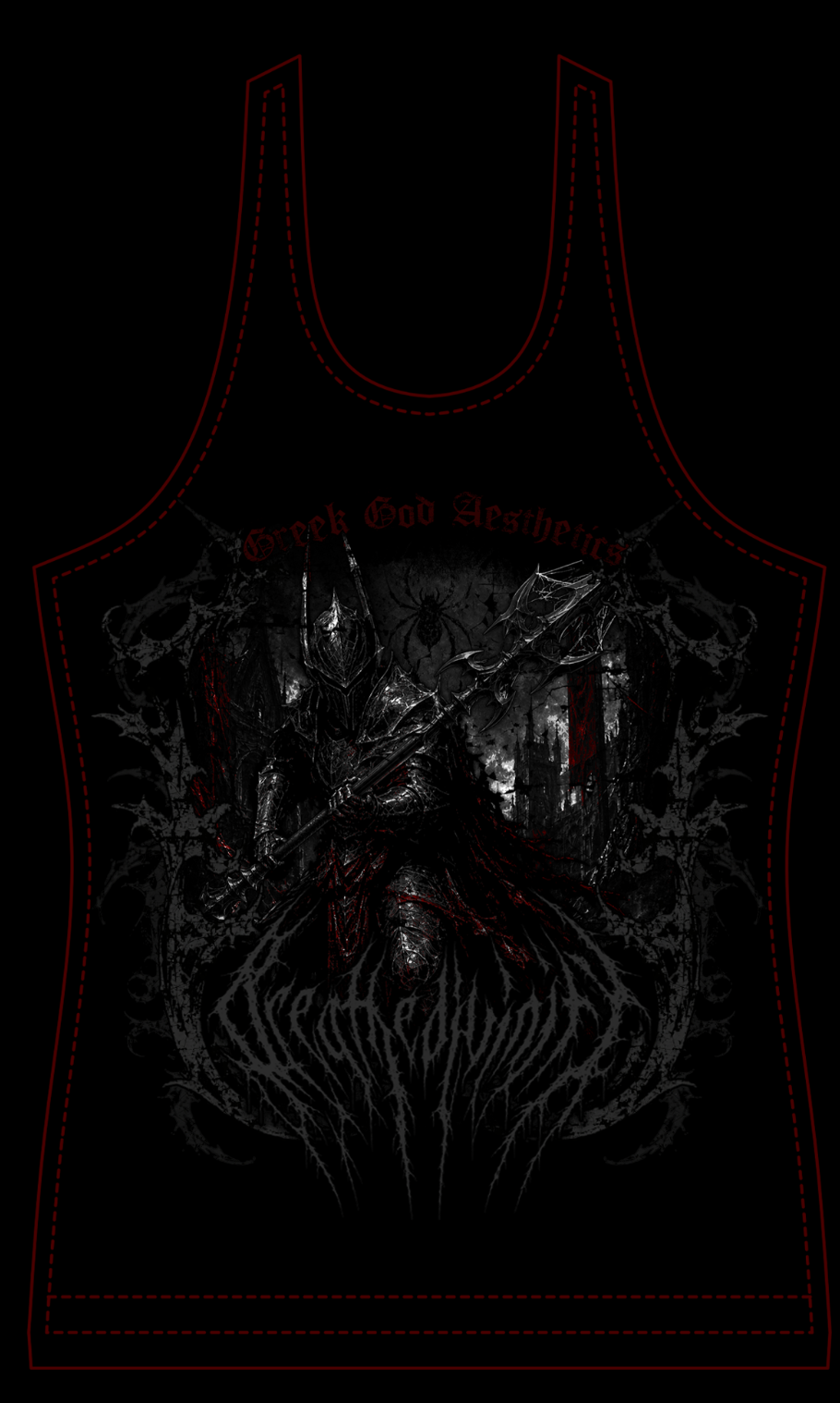 Men's Bodybuilding Stringer [NIGHTMARE] [MEN'S SEPT COLL 2026]
