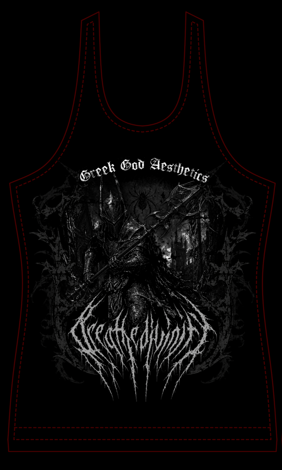 Men's Bodybuilding Stringer [VOID BLACK] [MEN'S SEPT COLL 2026]