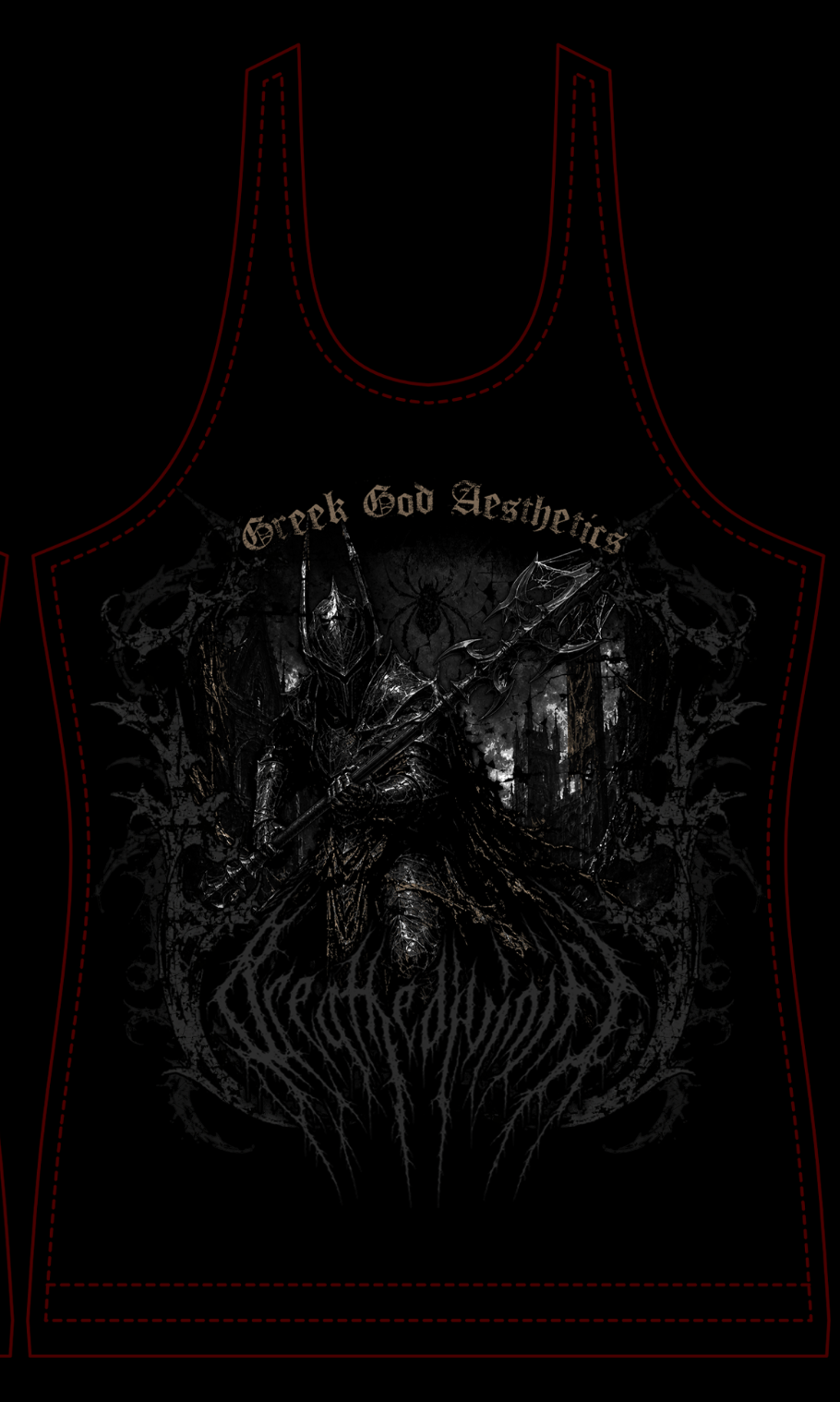 Men's Bodybuilding Stringer [WITHER] [MEN'S SEPT COLL 2026]