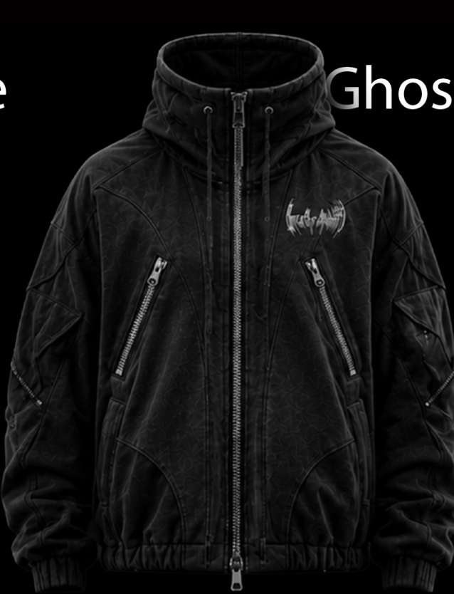 Mens Tactical Full-zip Crew neck [GHOST] [MENS SEPT COLL 2026]