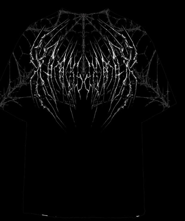 Men's Spider Oversized T-shirt [VOID BLACK] [MEN'S SEPT COLL 2026]