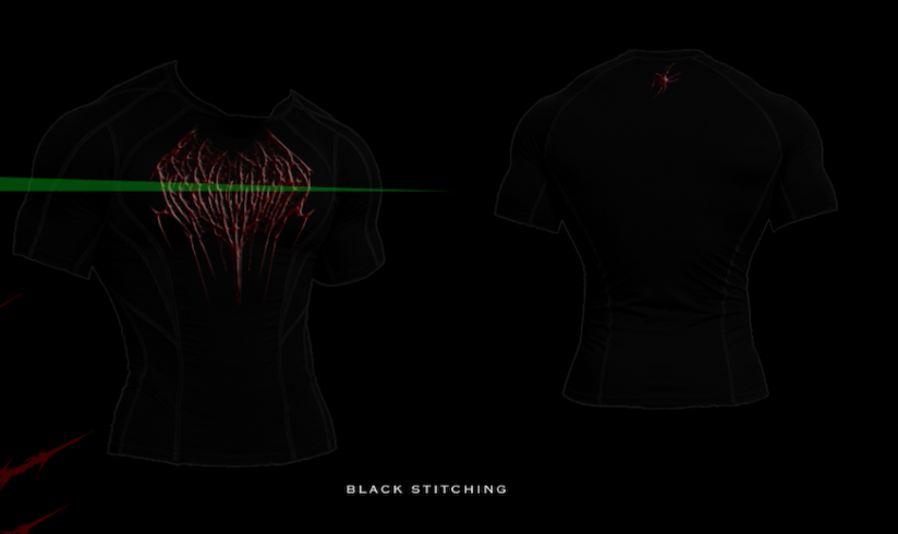 Void Tech™ Venom Texture shortsleeve Compression [NIGHTMARE] [MENS SEPT COLL 2026] (