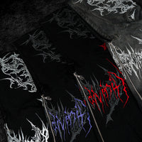Deathwing Oversized Zip-up Hoodie [SMOKE]