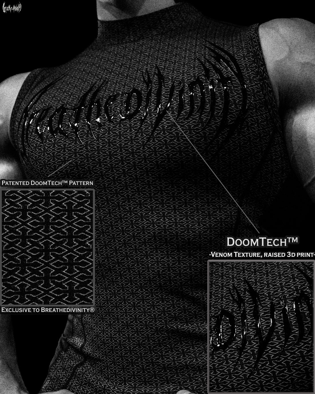 Doom Tech™ Armored Cut-off Compression [MIDNIGHT]