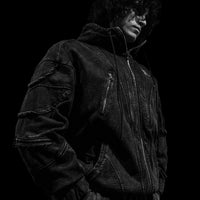 Mercenary Tactical Oversized Full-Zip Hoodie [GHOST]