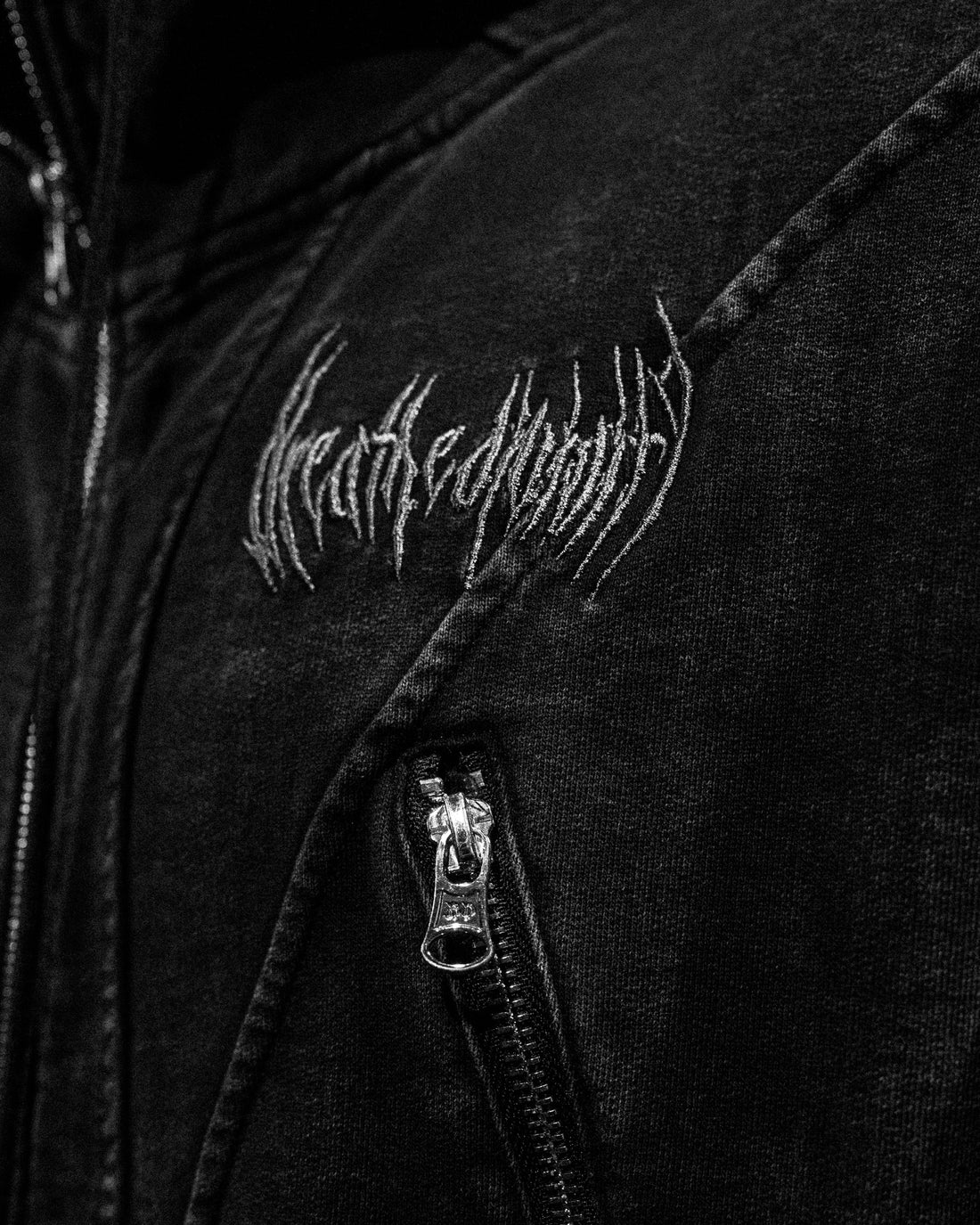 Mercenary Tactical Oversized Full-Zip Hoodie [GHOST]