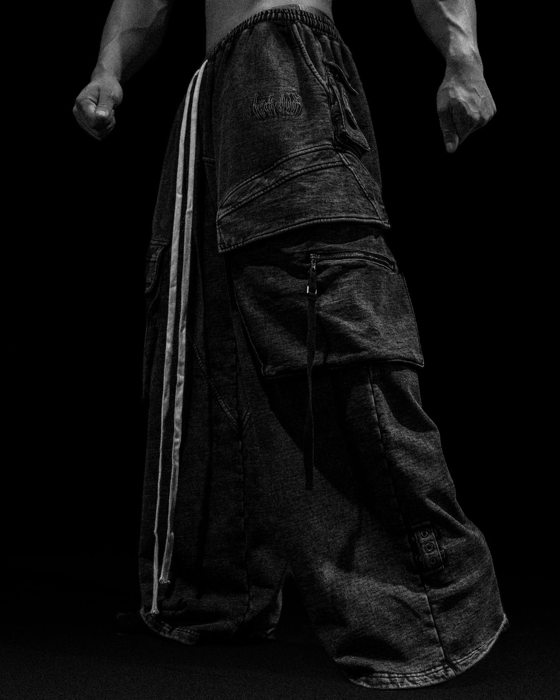 Mercenary Tactical Oversized Uncuffed Cargos [GHOST]
