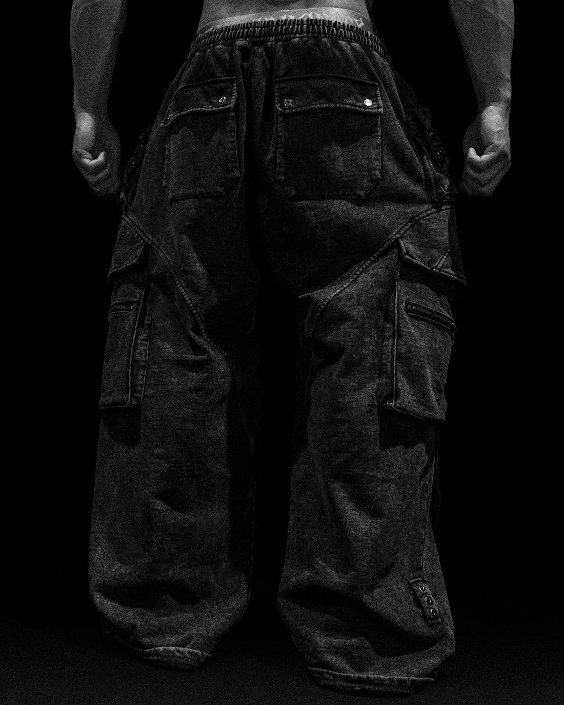 Mercenary Tactical Oversized Uncuffed Cargos [GHOST]