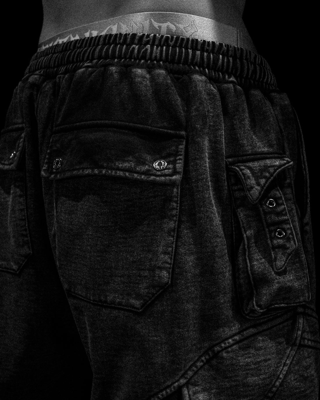Mercenary Tactical Oversized Uncuffed Cargos [GHOST]