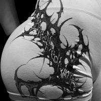 Void Tech™ Death Veil Seamless Shorts [DIVINE WHITE]