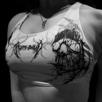 Void Tech™ Death Veil Sports Bra [DIVINE WHITE]