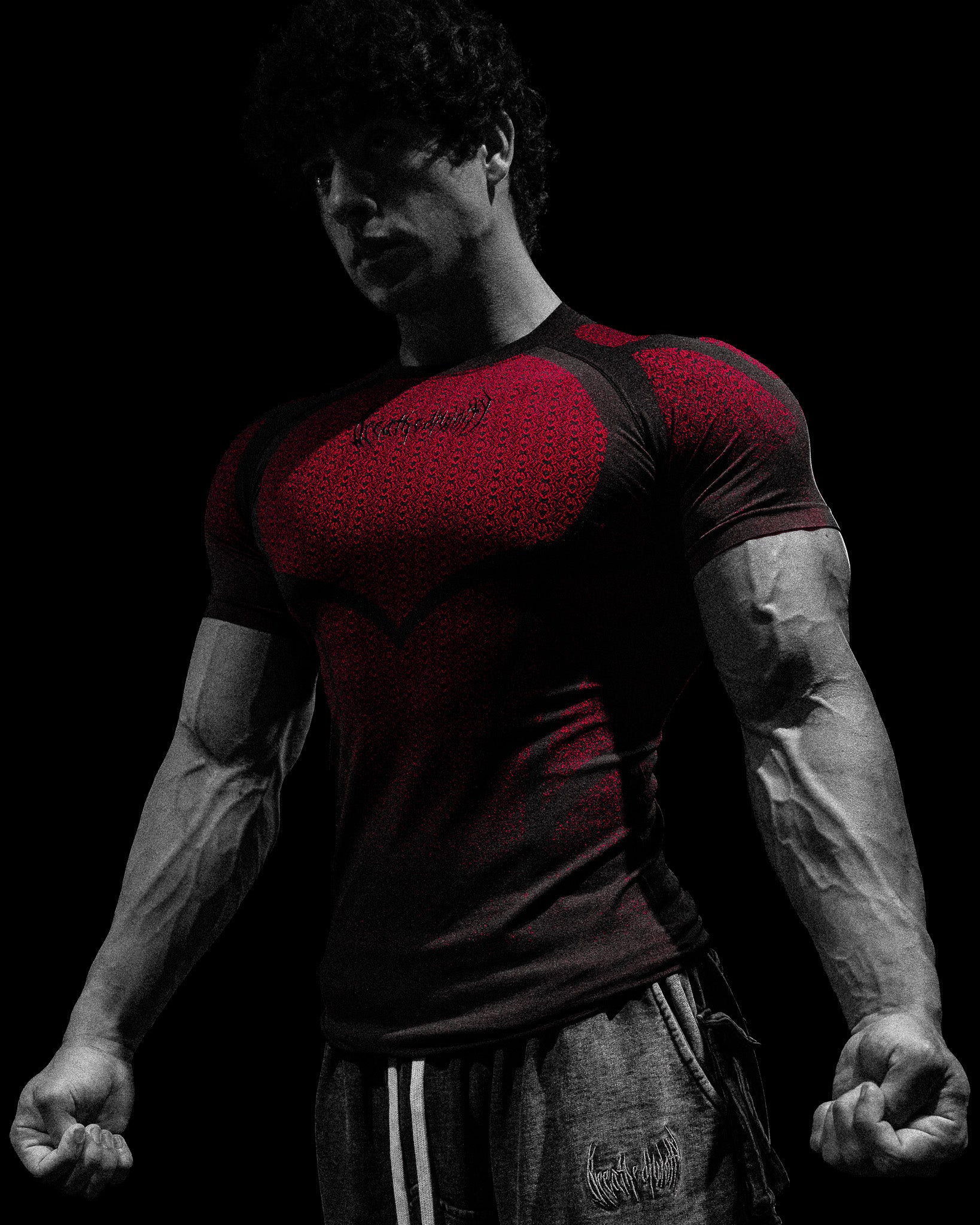 Void Tech™ Infernal longsleeve Compression [INFERNO] | Breathedivinity