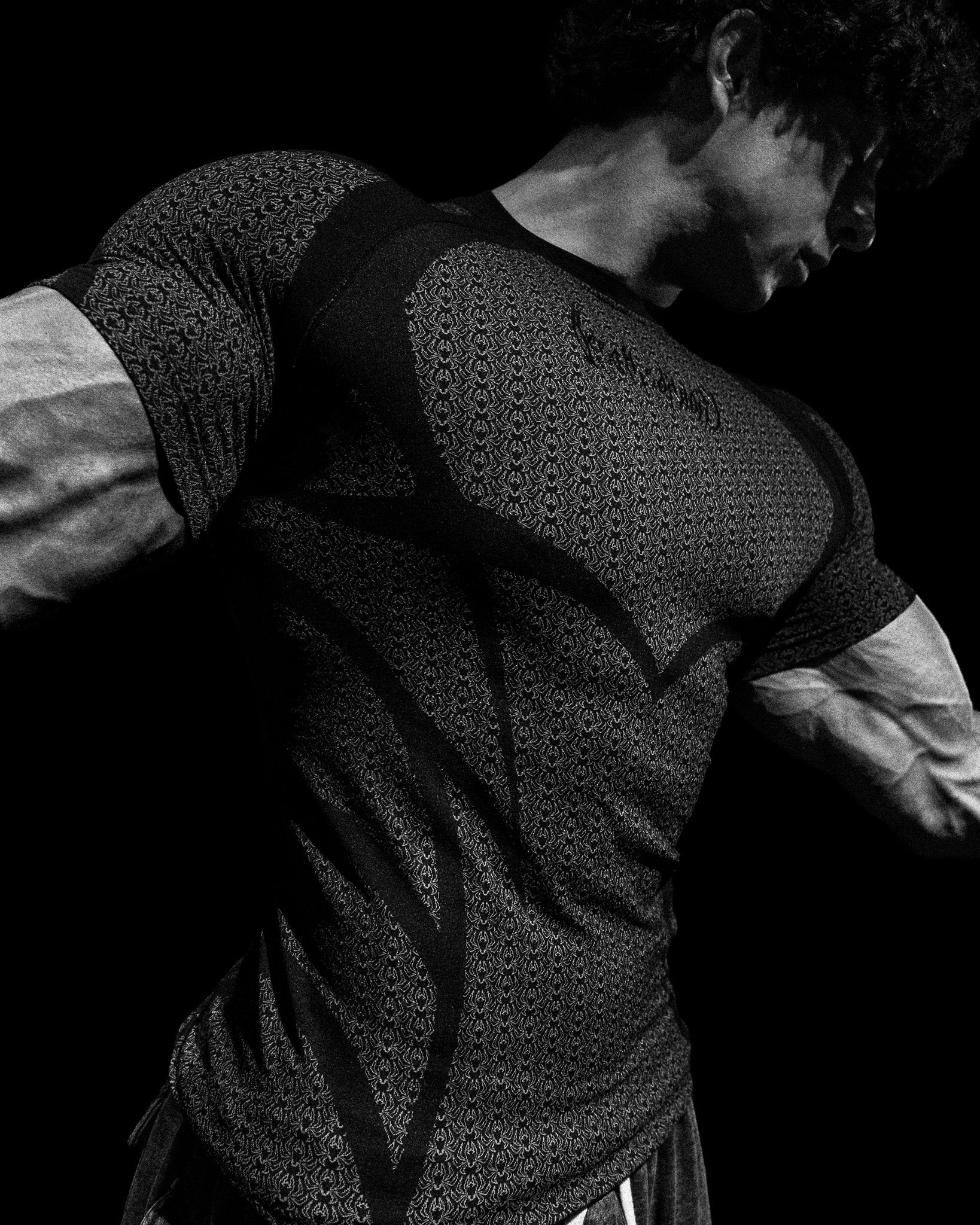 Void Tech™ Infernal longsleeve Compression [INFERNO] | Breathedivinity