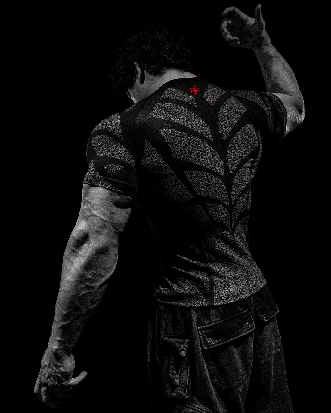 Doom Tech™ Spider-Corpse Short Sleeve Compression [WIDOW]